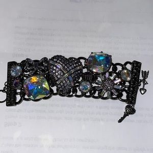 Betsy Johnson Purple Heart bracelet